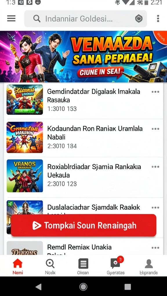 dam88 - Tampilan antarmuka pengguna yang ramah dan menarik.