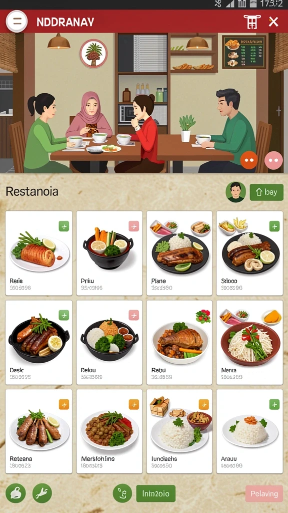 kastoto - Tampilan antarmuka yang menarik dan mudah dipahami.