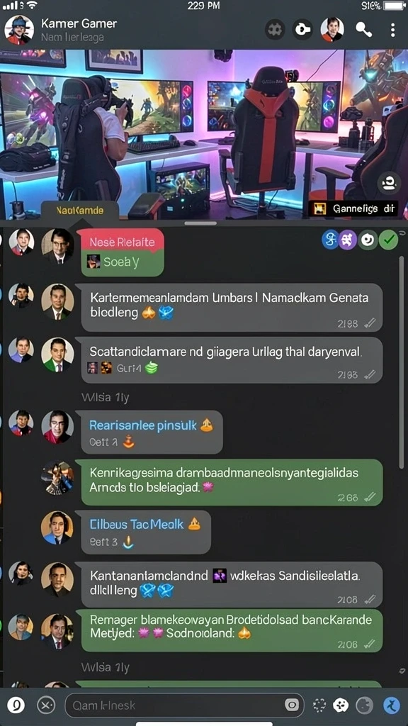 luckydf - Tampilan antarmuka LUCKYDF yang menarik dan mudah dinavigasi.
