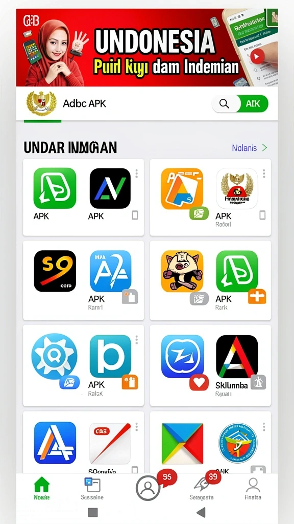 ompong188 - Tampilan antarmuka yang menarik dan user-friendly.