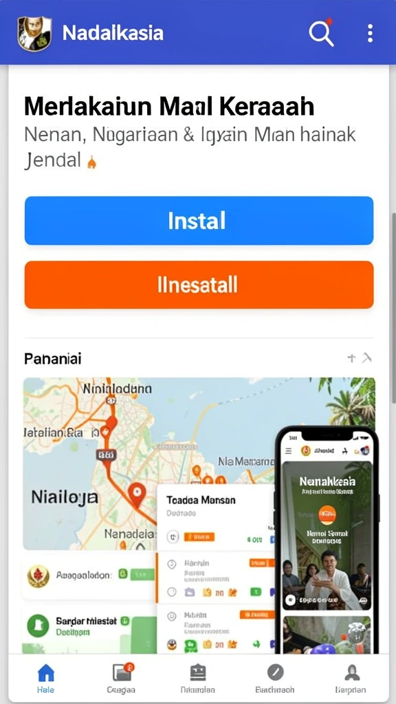 pisang123 - Screenshot menampilkan karakter utama dalam mode aksi.