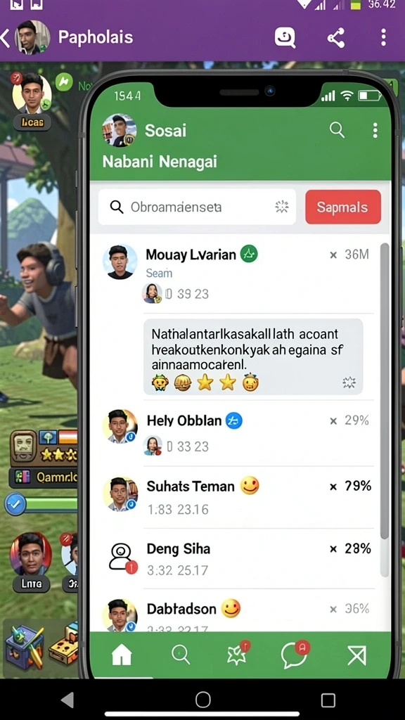 prg007 - Tampilan awal menu yang menarik dan mudah dinavigasi.