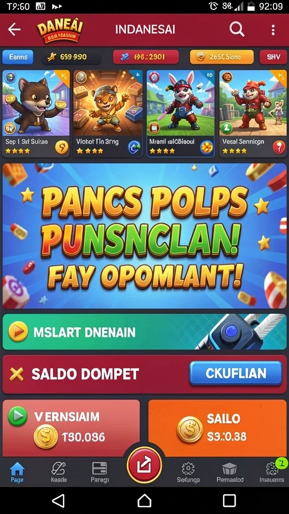 putarmega - Tampilan antarmuka yang menarik dan mudah digunakan.